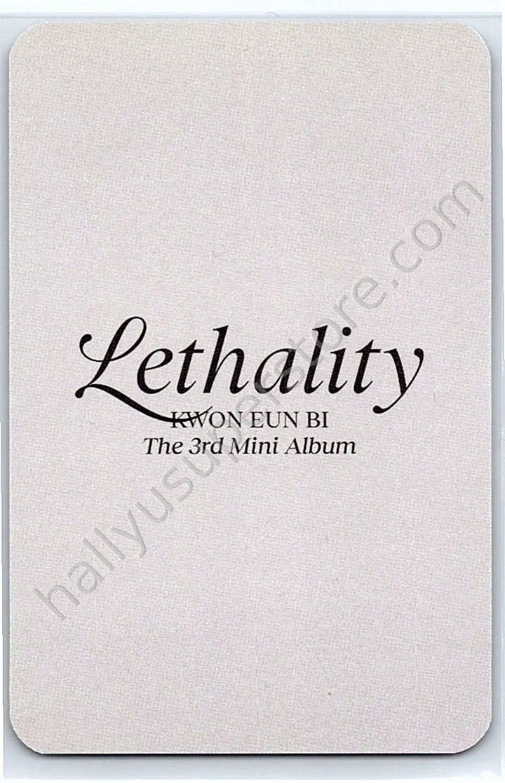 Kwon Eunbi - Kwon Eunbi - Kwon Eunbi - Kwon Eunbi - Lethality Album music korea round 2