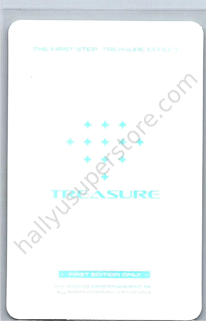TREASURE - Junkyu - THE FIRST STEP : TREASURE EFFECT album photocard AR photocard first press only