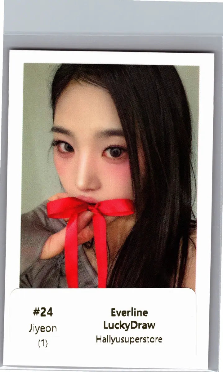 TripleS "LOVE&amp;POP pt.1" - Everline Lucky Draw Event Polaroid type Photocard (Objekt Music Album Ver.) [26.06.18]