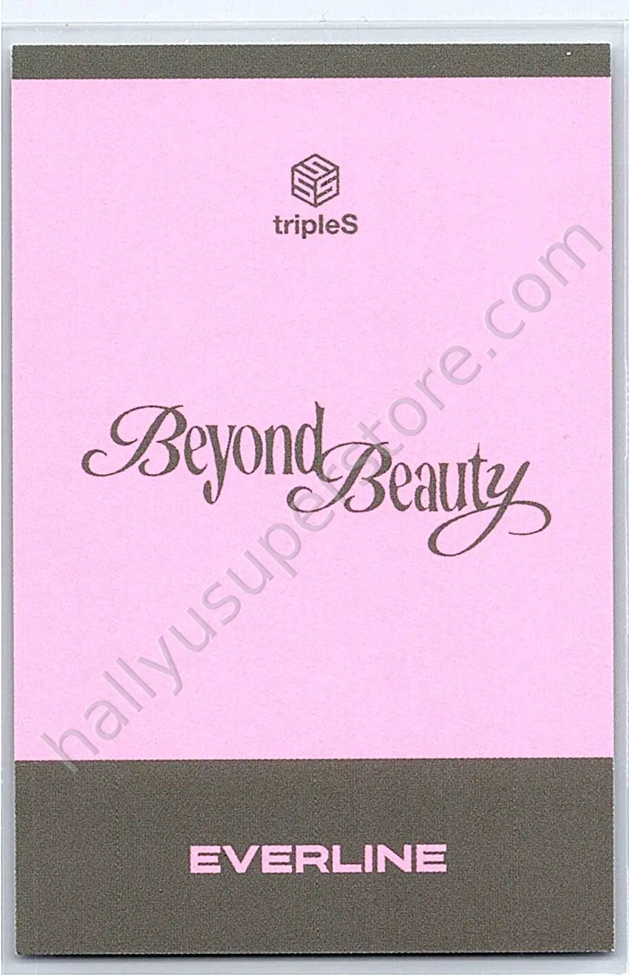 tripleS - Dahyun - Beyond Beauty everline fansign polaroid round 1