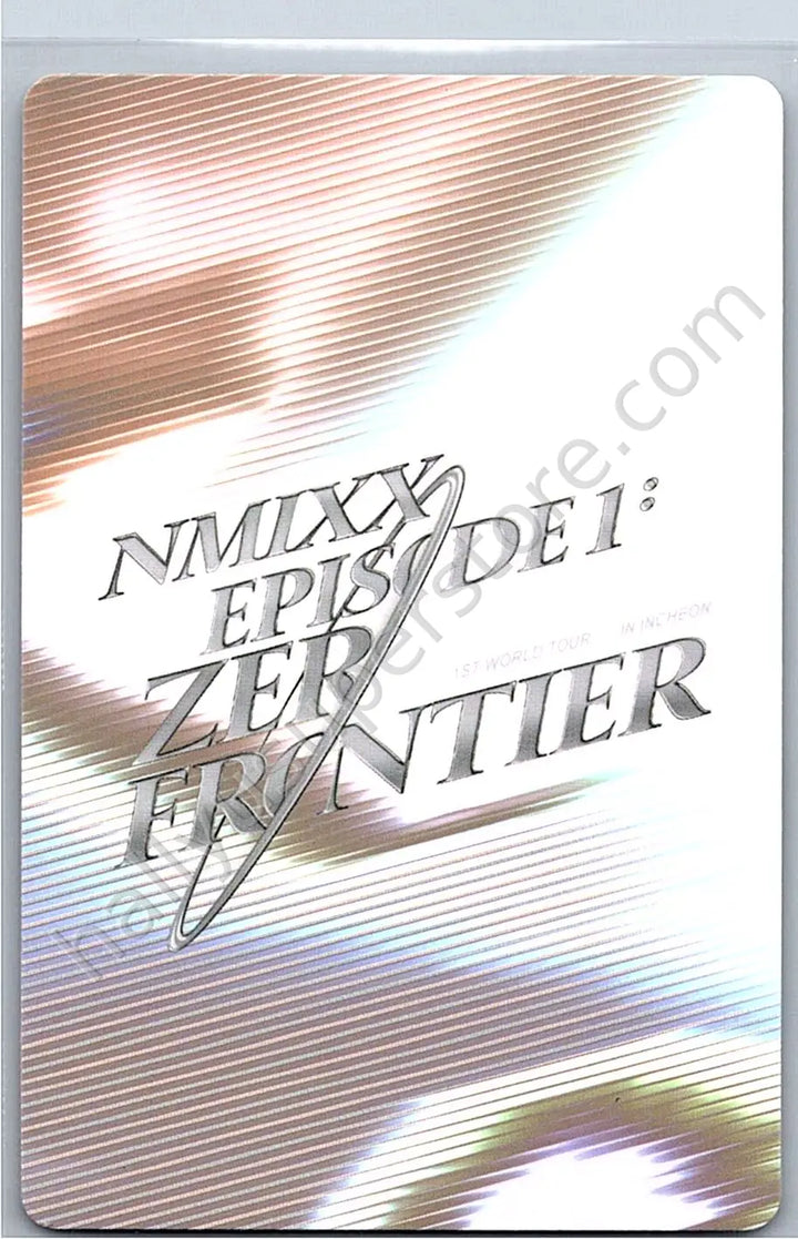NMIXX - Sullyoon - EPISODE 1: ZERO FRONTIER IN INCHEON PHOTOBOOK photobook inclusion photocard set