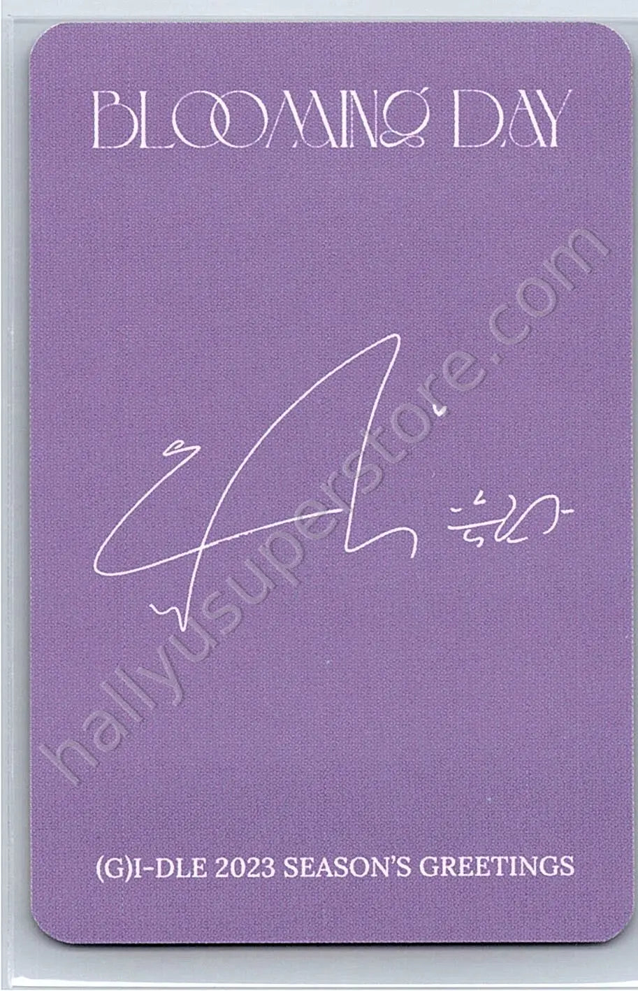 i-dle - Shuhua - 2023 Season’s Greetings [Blooming Day] photocard set season&
