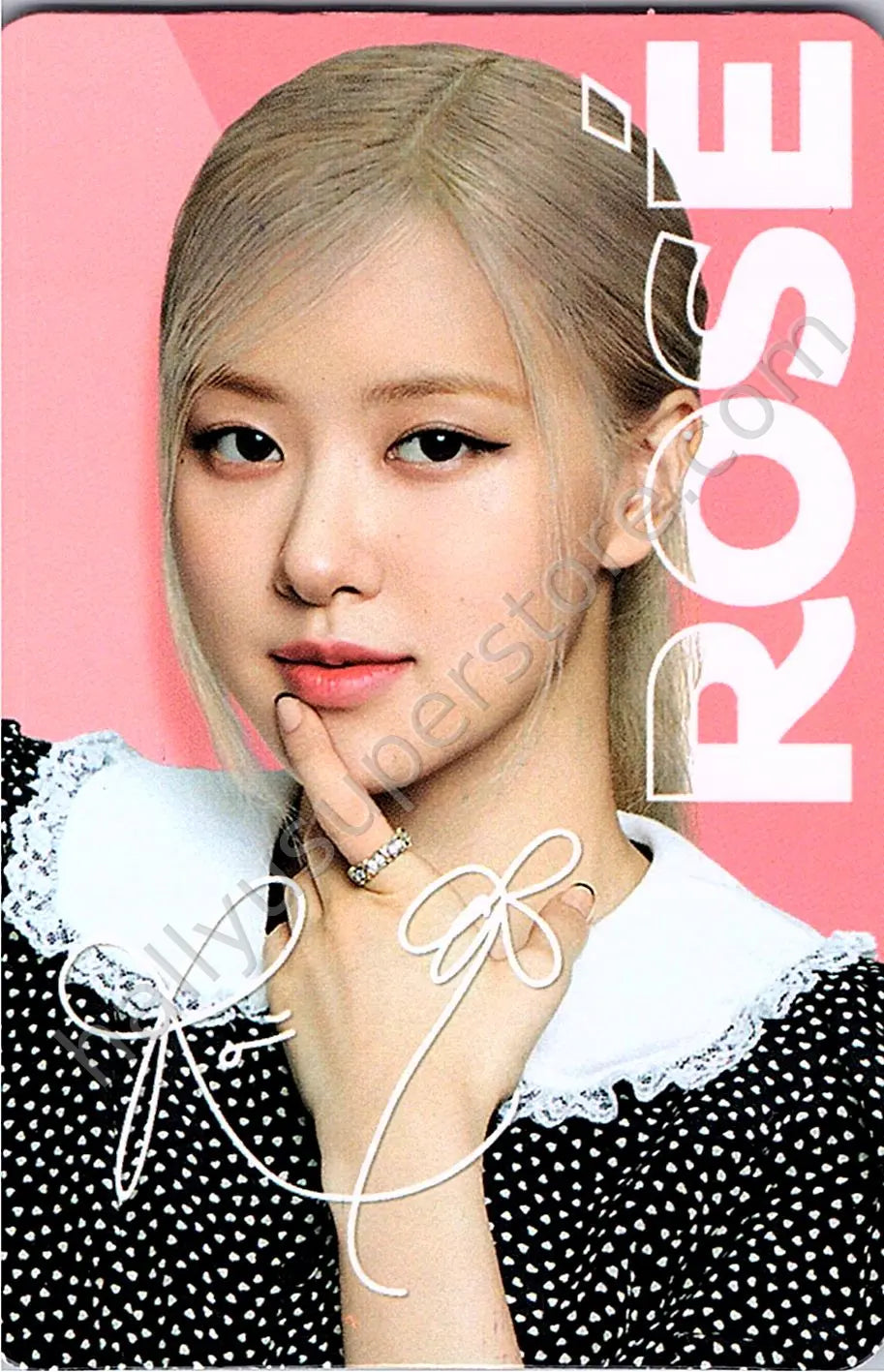 BLACKPINK - Rosé - BLACKPINK - Rosé - Blackpink x Oreo Other random photocard mini photocard