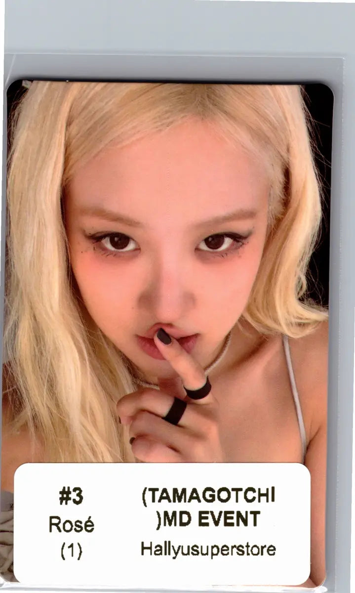 BlackPink - "BlackPink X Tamagotchi" Pop-Up Store MD Event Photocard [26.06.15]