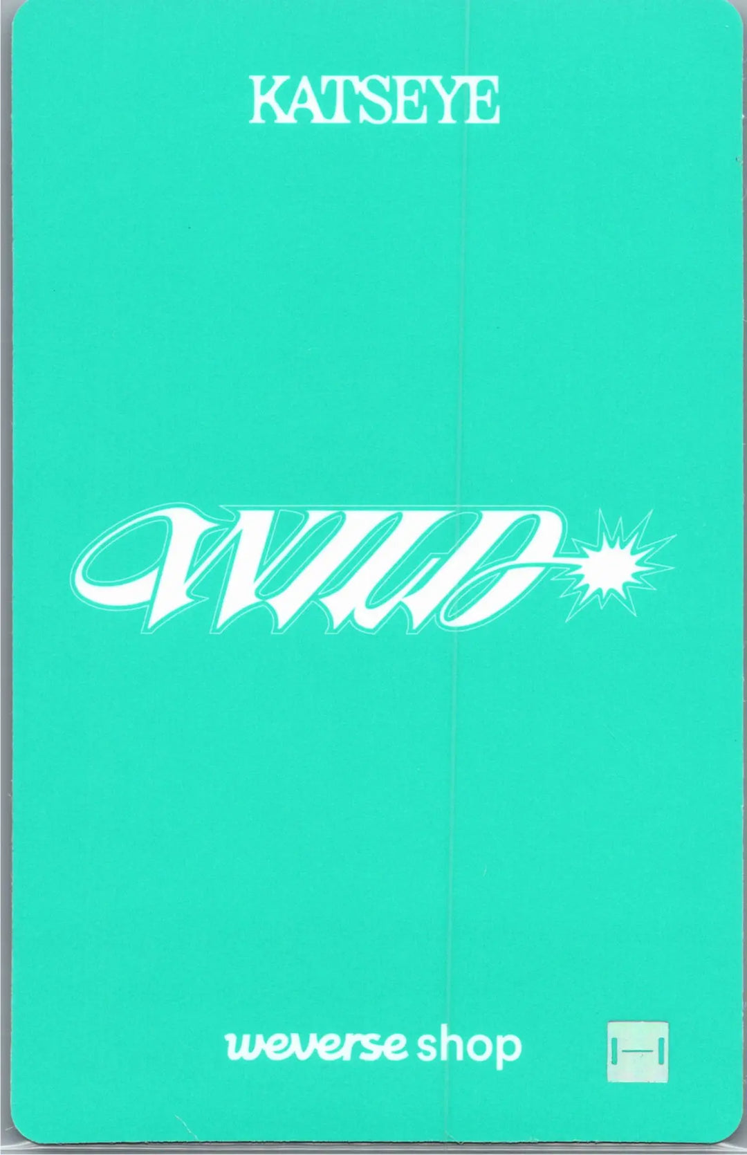 KATSEYE "WILD" - Weverse Shop Lucky Draw Event Photocard [26.08.18]