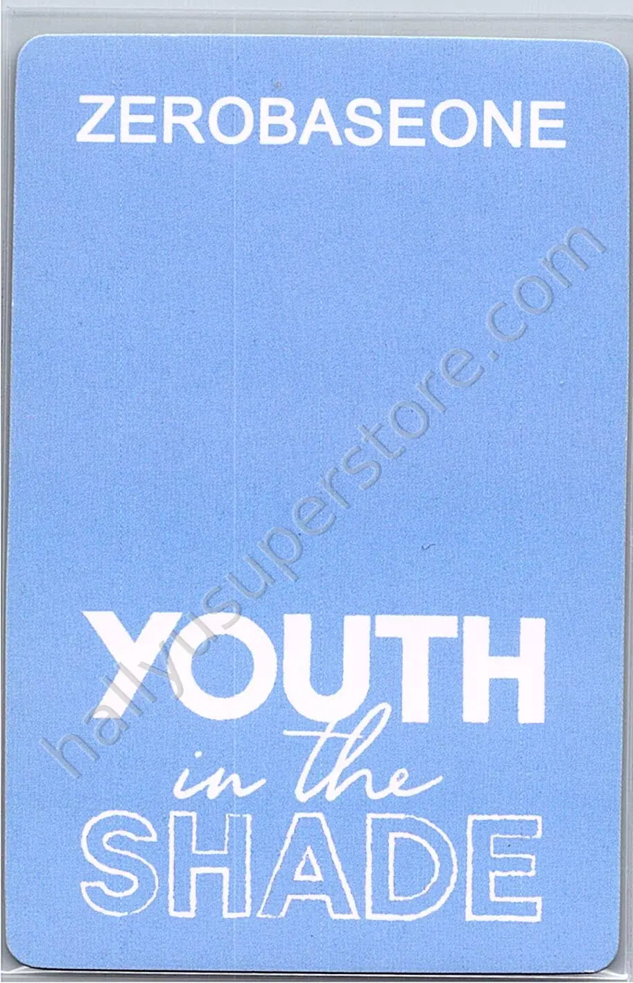 ZEROBASEONE - Yujin - Youth in the Shade