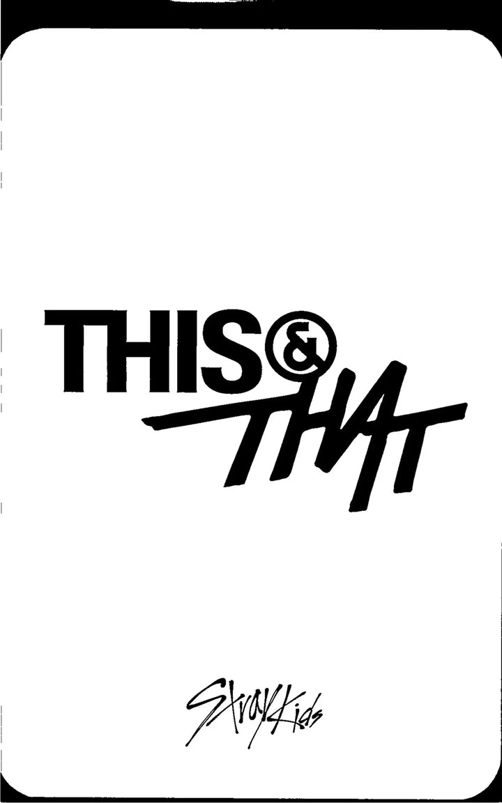 Stray Kids "THIS &amp; THAT" - Music Korea Pre-Order Benefit Photocard [26.08.11]