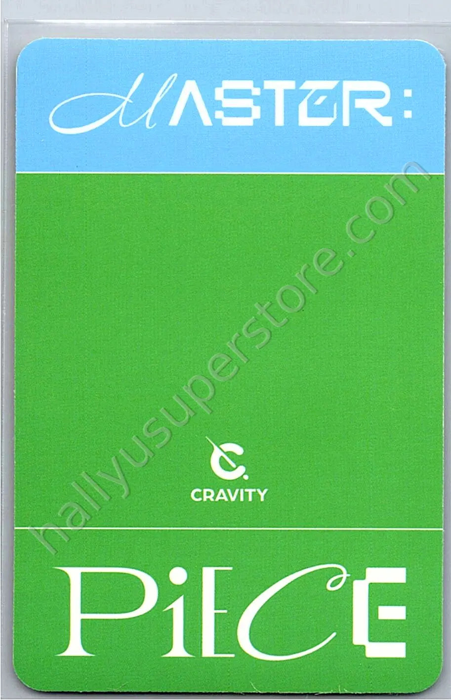 CRAVITY - Woobin - CRAVITY - Woobin - MASTER : PIECE  Album album photocard jewel version