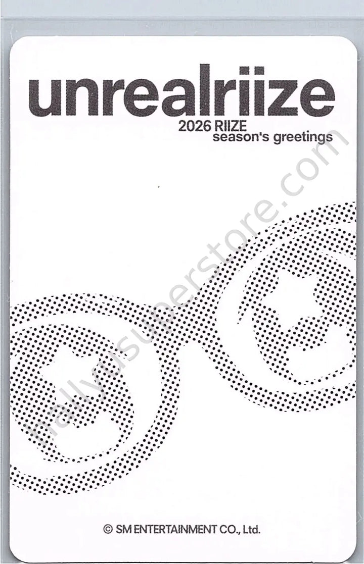 RIIZE  - Eunseok - 2026 Season&