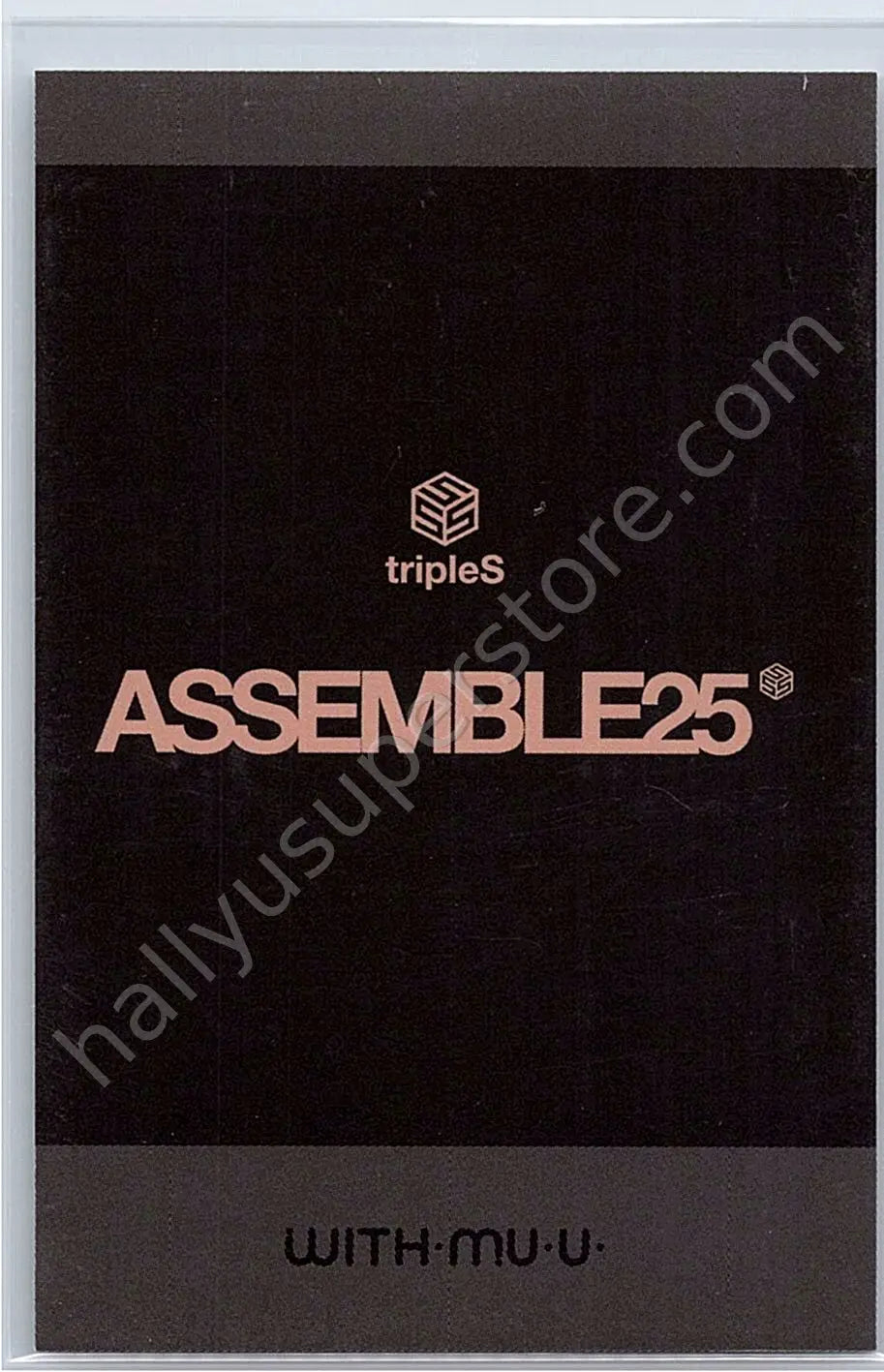 tripleS - Hayeon - Assemble25 fansign polaroid round 4 withmuu