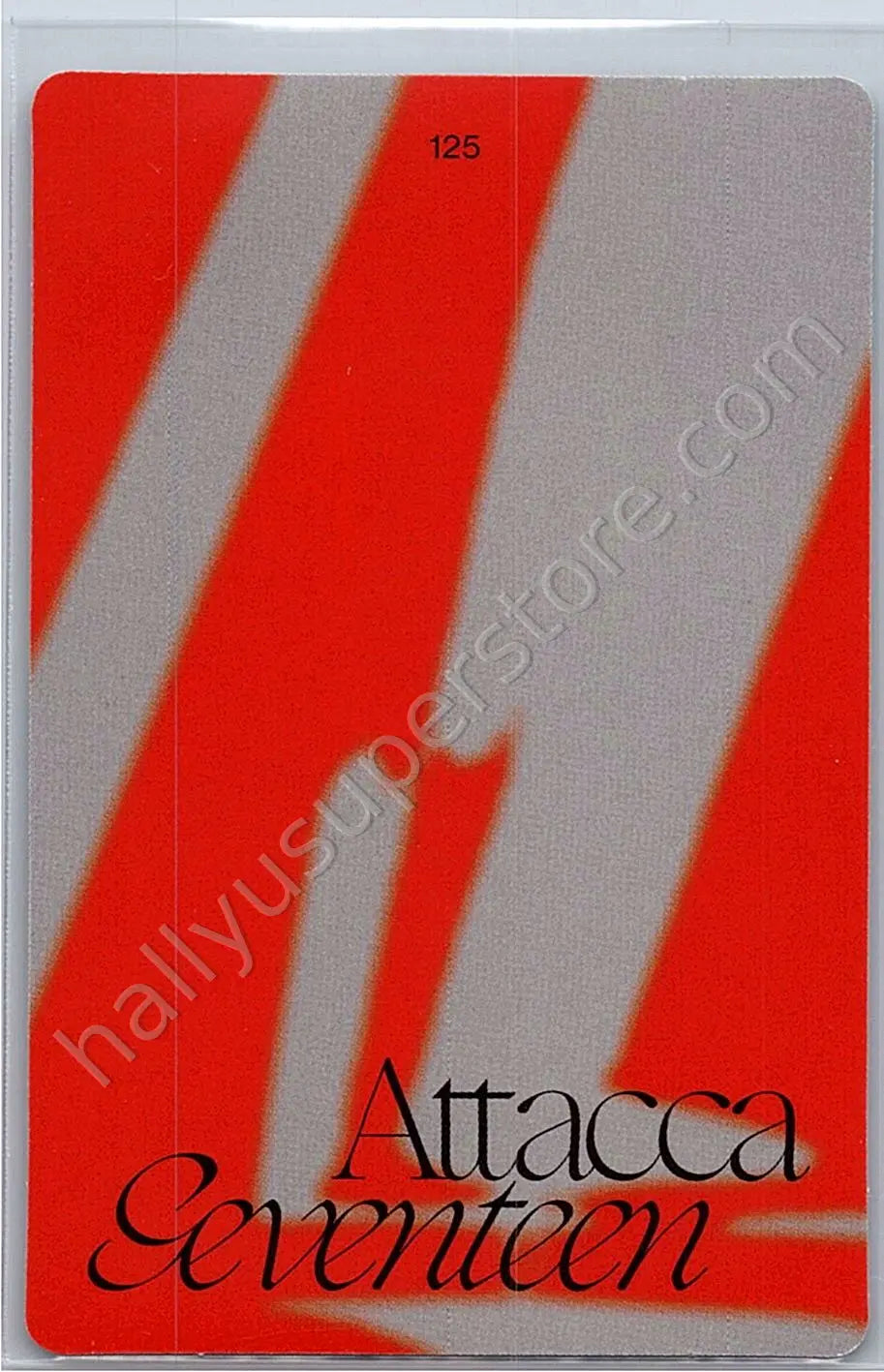SEVENTEEN - Mingyu - Attacca album photocard carat version
