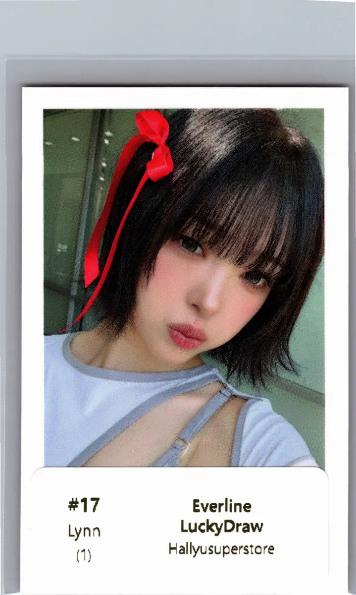 TripleS "LOVE&amp;POP pt.1" - Everline Lucky Draw Event Polaroid type Photocard (Objekt Music Album Ver.) [26.06.18]