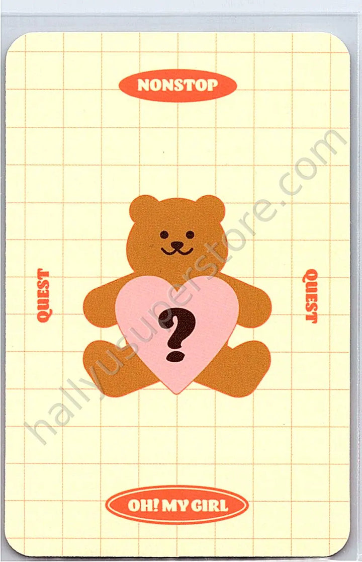OH MY GIRL - YooA - NONSTOP album photocard quest version