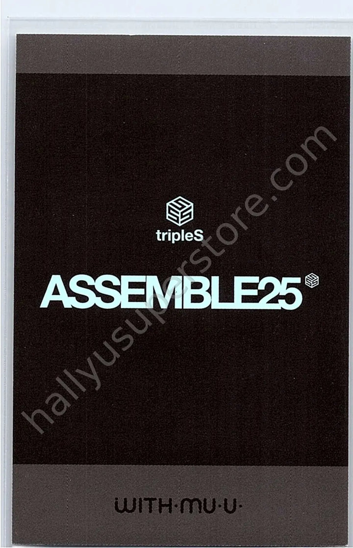 tripleS - Jiyeon - Assemble25 fansign polaroid