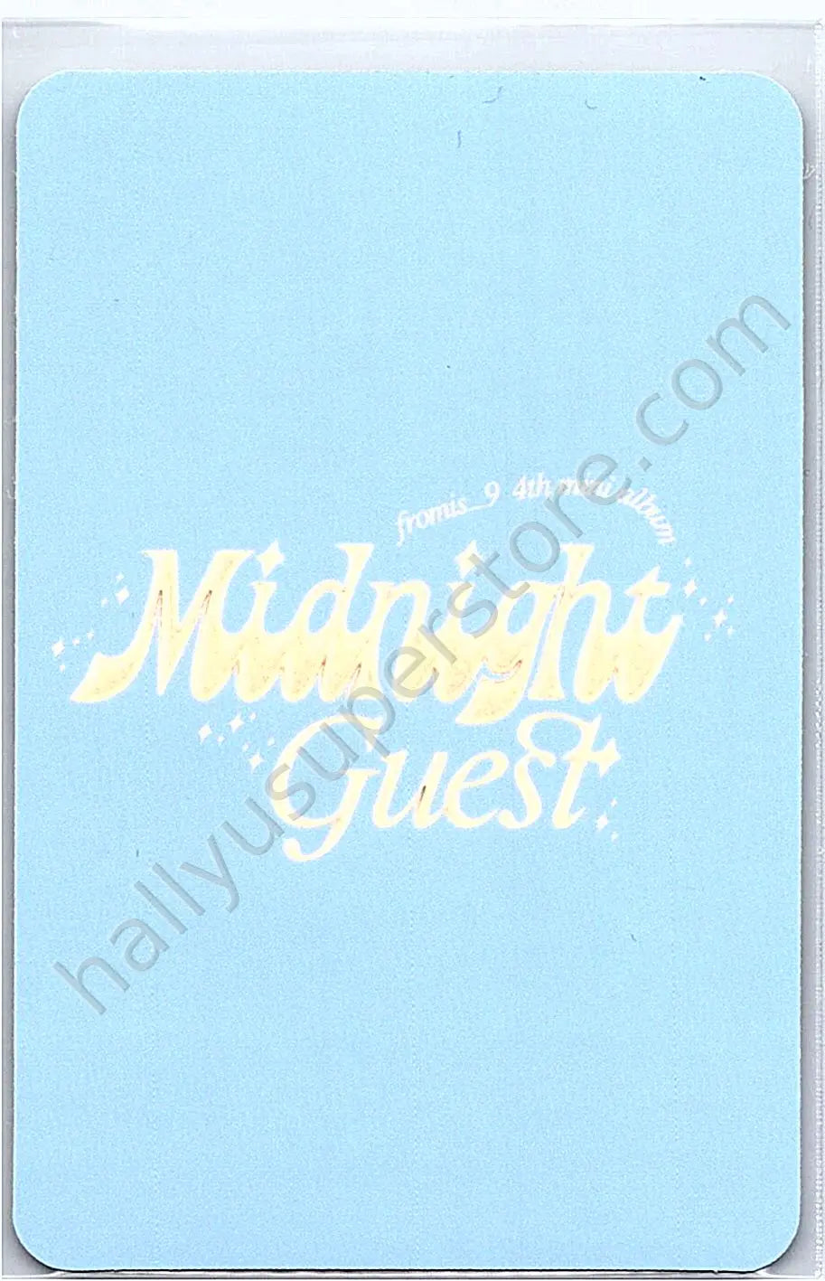 fromis_9 - Chaeyoung - Midnight Guest album photocard before midnight version photobook version