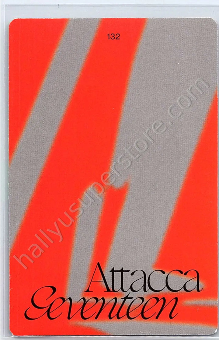 SEVENTEEN - Seungkwan - Attacca album photocard carat version