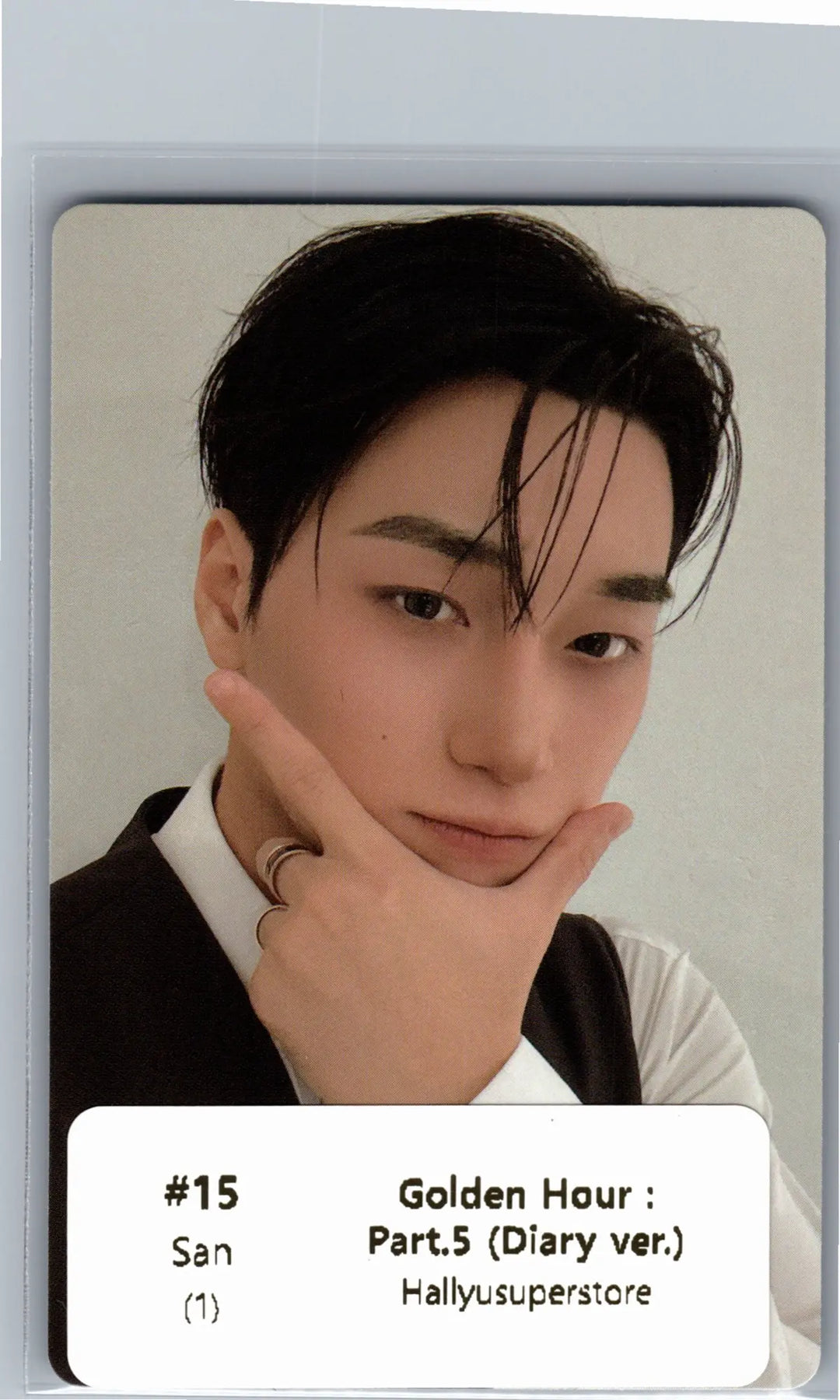 ATEEZ "GOLDEN HOUR : Part.5" - Official Photocard (Diary ver.) [26.06.26]