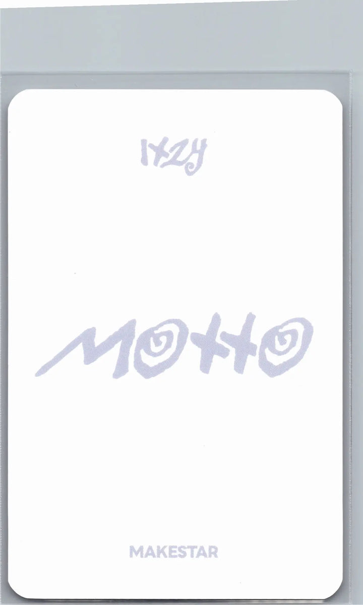 ITZY "Motto"- Makestar Fansign Event Photocard, Mini Photocard R2 (POCAALBUM Ver.) [26.07.14]