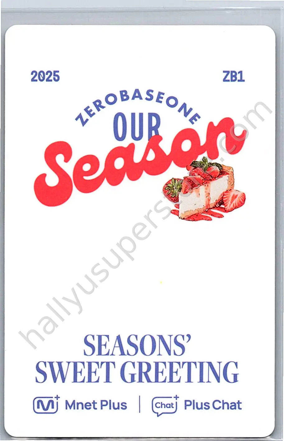 ZEROBASEONE - Jiwoong - 2025 Seasons Greetings &