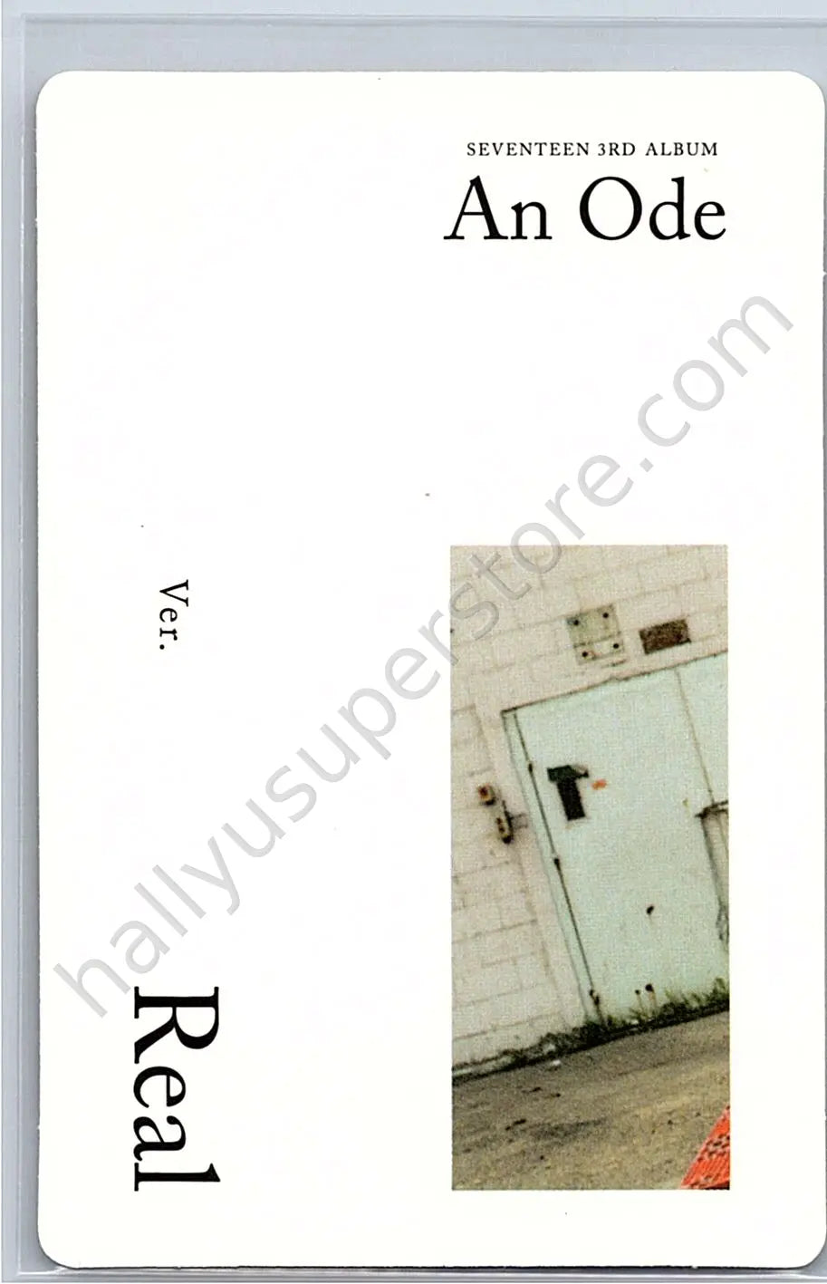 SEVENTEEN - Jun - An Ode album photocard real version