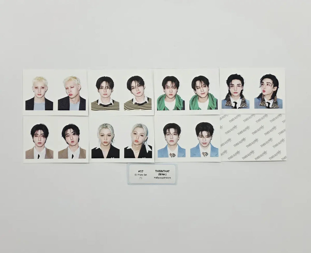 Stray Kids "THIS &amp; THAT" - Official Photocard, ID Photo Set (&amp; Ver.) [26.08.13]