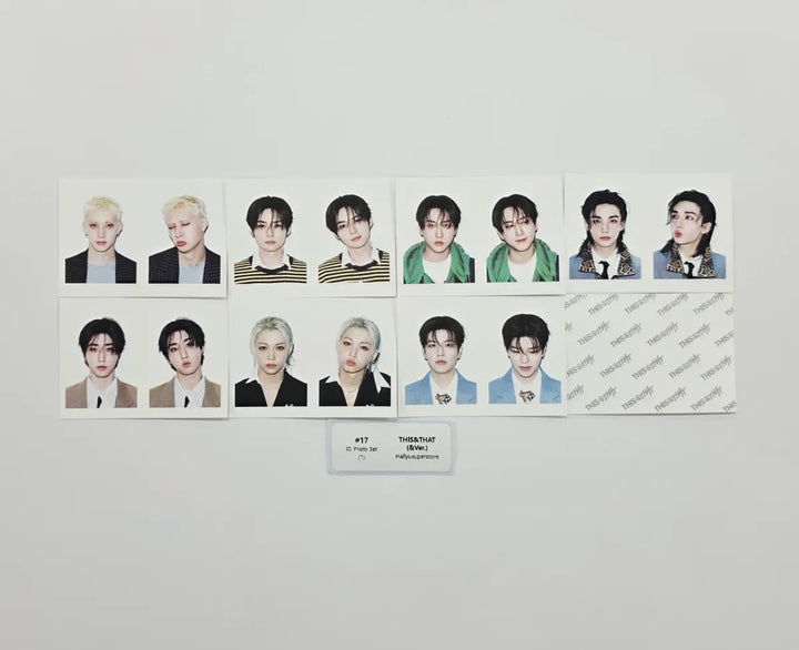 Stray Kids "THIS &amp; THAT" - Official Photocard, ID Photo Set (&amp; Ver.) [26.08.13]