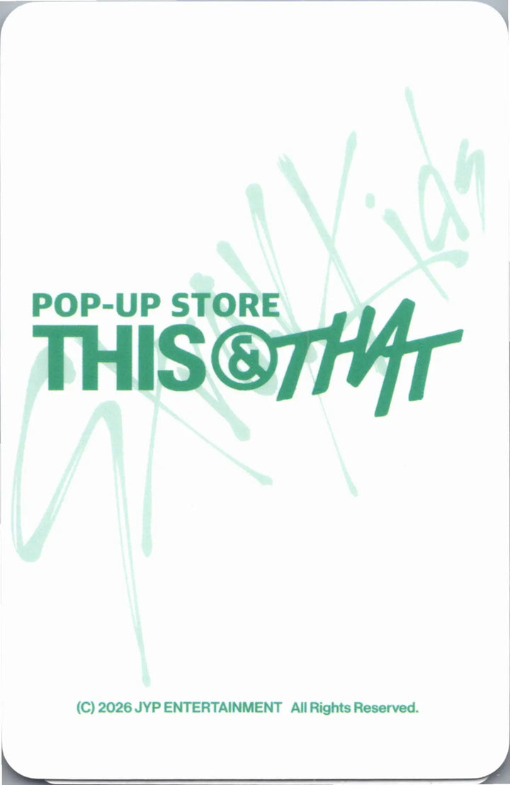 Stray Kids "THIS &amp; THAT" - Soundwave POP-Store Lucky Draw Event Photocard R2 [26.08.14]