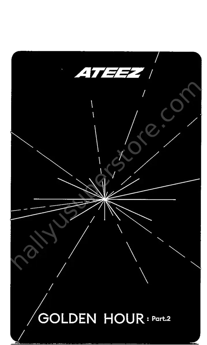 ATEEZ - Jongho - ATEEZ - Jongho - Golden Hour : Part 2 Album album photocard digipack version