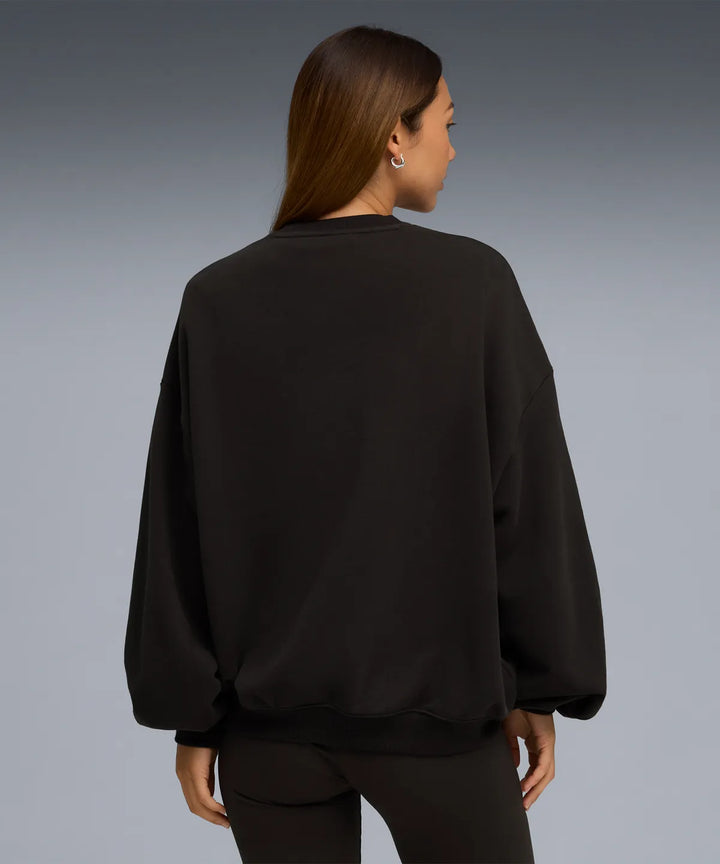ROSE X PUMA - Oversized Crew TR - Black / 633803-01