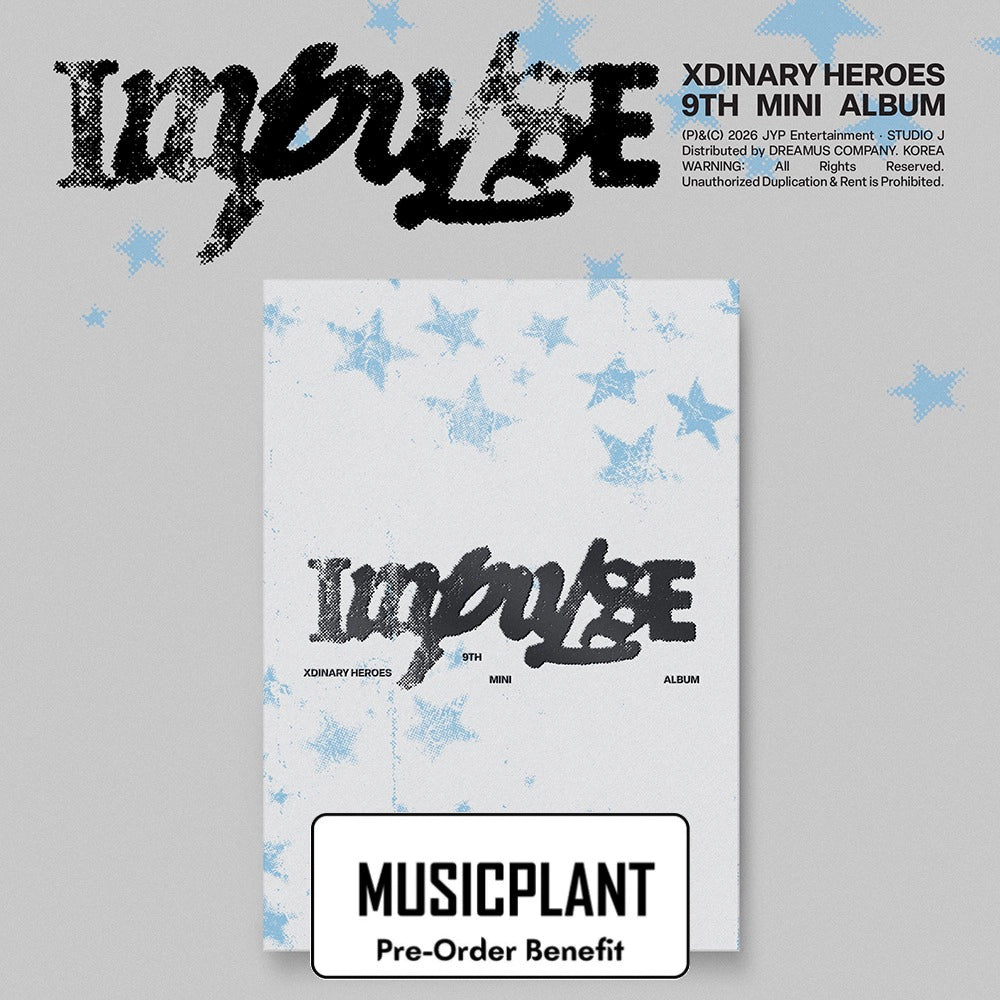 [Pre-Order] Xdinary Heroes - 9th Mini Album [IMPULSE] (POSTCARD BOOK Ver.) + Pre-Order Benefit (Choose Version)