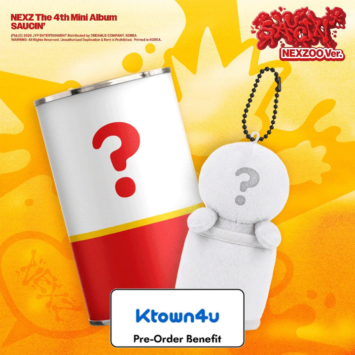 [Pre-Order] NEXZ - 4th Mini Album [SAUCIN] (NEXZOO Ver.) + Pre-Order Benefit (Choose Version)