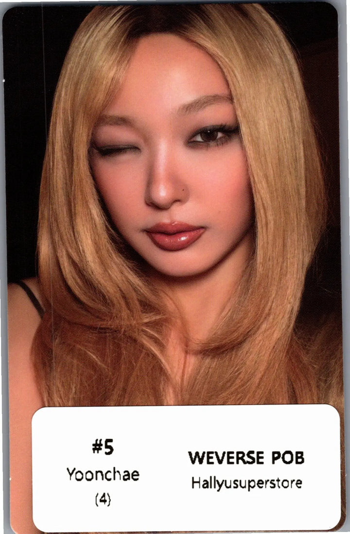 KATSEYE "WILD" - Weverse Shop Pre-Order Benefit Photocard (Photobook Ver.) [26.08.18][Restocked 08/19]