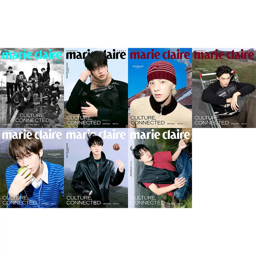 [Pre-Order] ENHYPEN - marie claire korea 2026.11 (Choose Version)