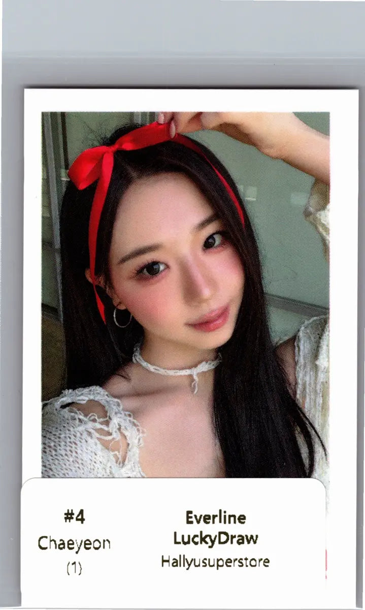 TripleS "LOVE&amp;POP pt.1" - Everline Lucky Draw Event Polaroid type Photocard (Objekt Music Album Ver.) [26.06.18]