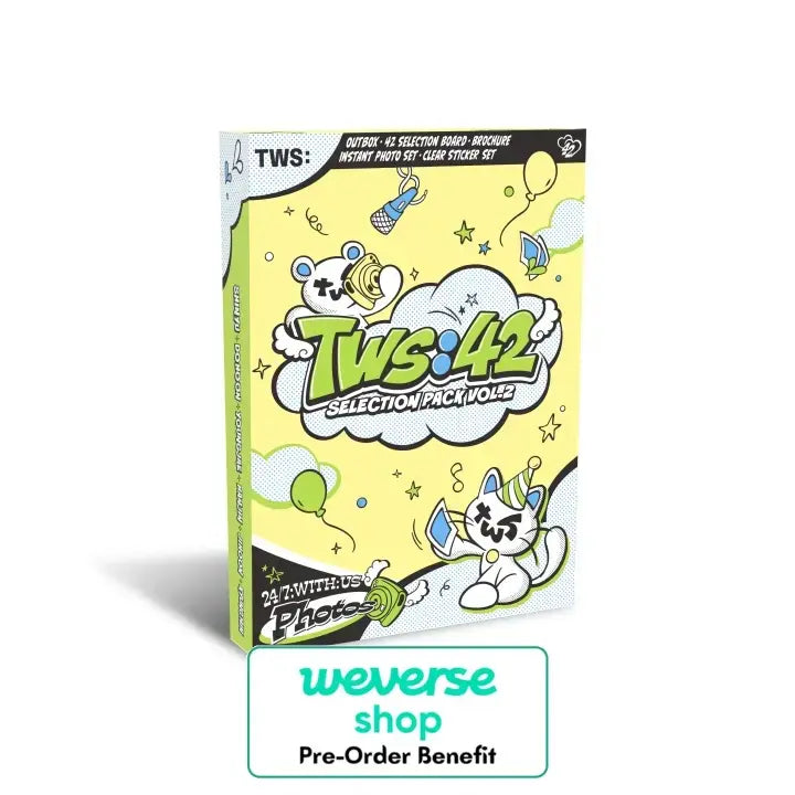 [Pre-Order] TWS - TWS:42 Selection Pack Vol. 2 + Weverse Pre-Order Benefit