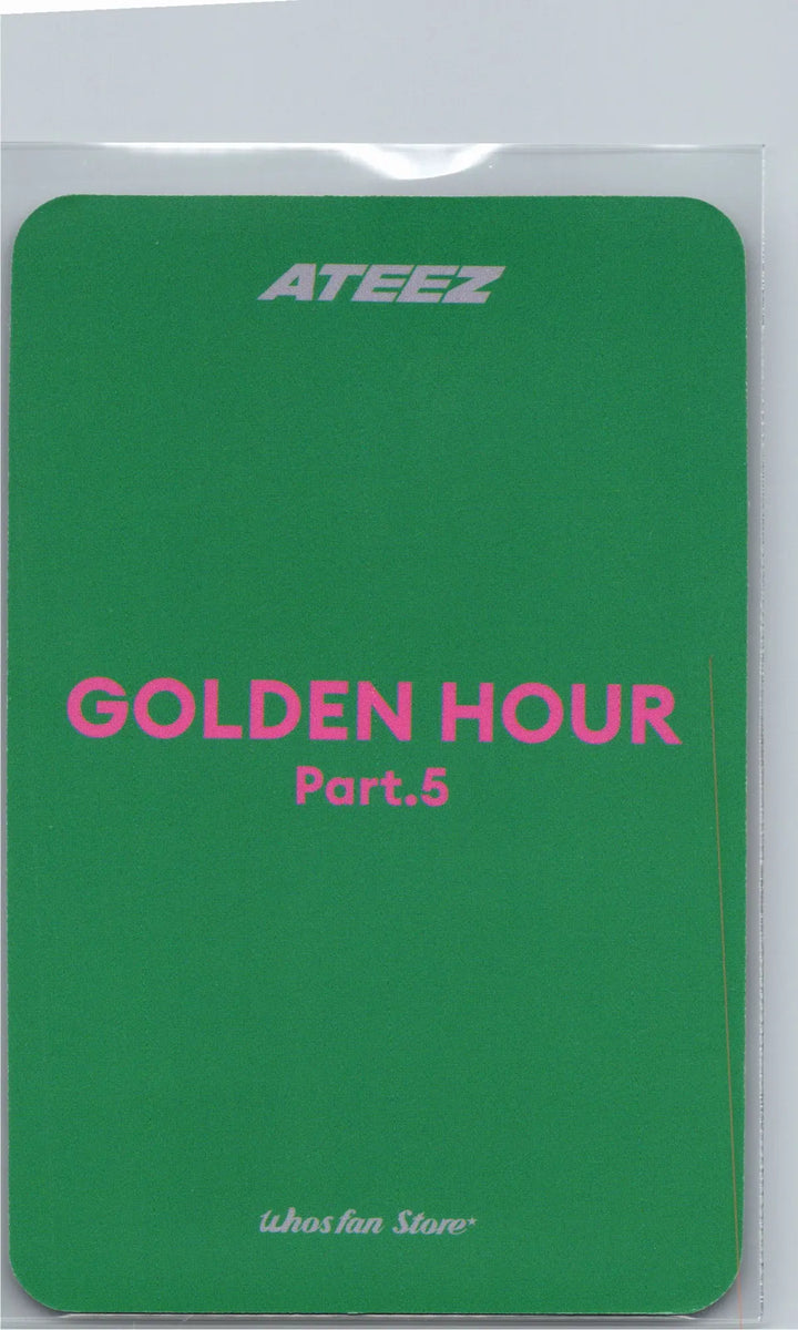 ATEEZ "GOLDEN HOUR : Part.5" - Who&