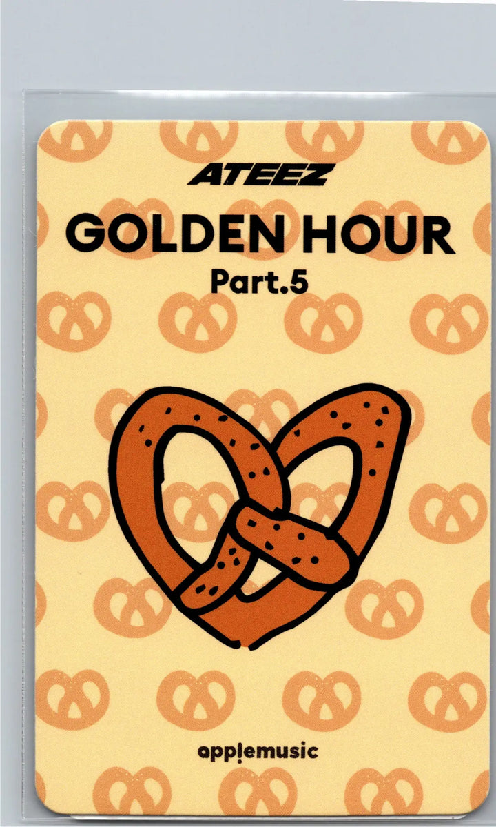 ATEEZ "GOLDEN HOUR : Part.5" - Apple Music Drink Event Photocard [26.06.29]