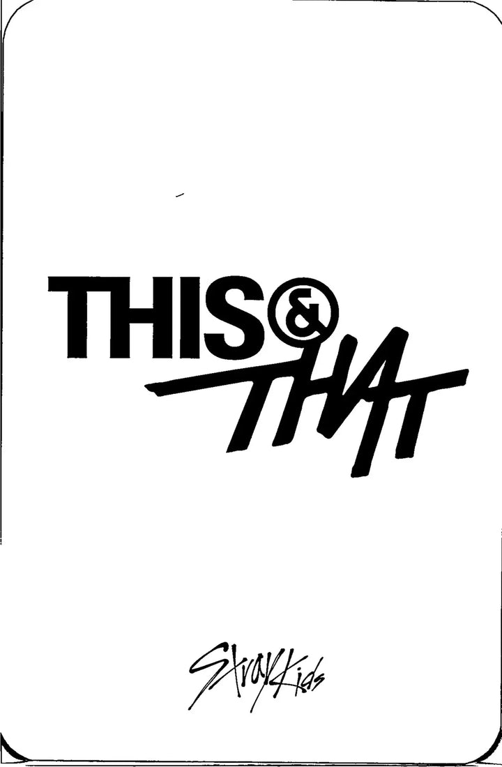 Stray Kids "THIS &amp; THAT" - Music Korea Pre-Order Benefit Photocard [26.08.11]