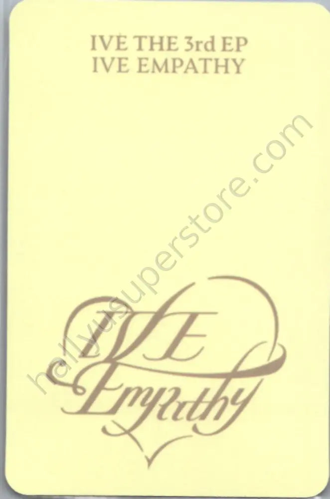 IVE - Yujin - IVE EMPATHY