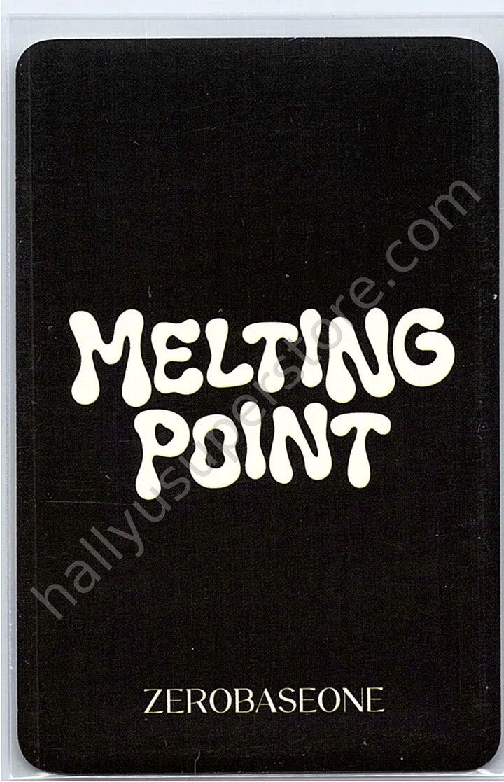 ZEROBASEONE - Hao - Melting Point ktown4u lucky draw (LD)