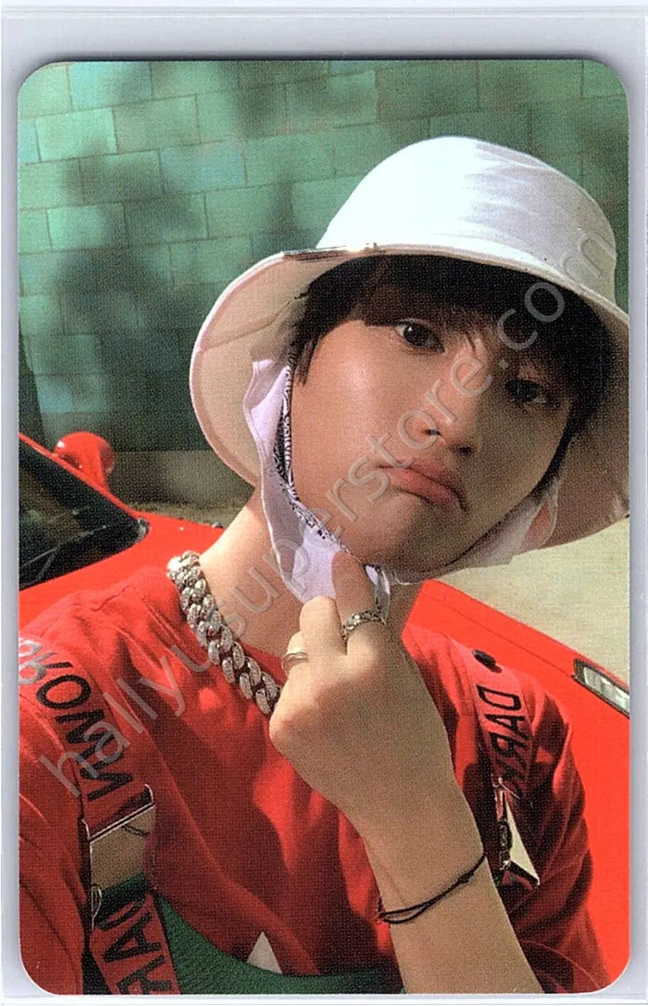 DKB - E-chan - DKB - E-chan - GROWTH Album album photocard blue back
