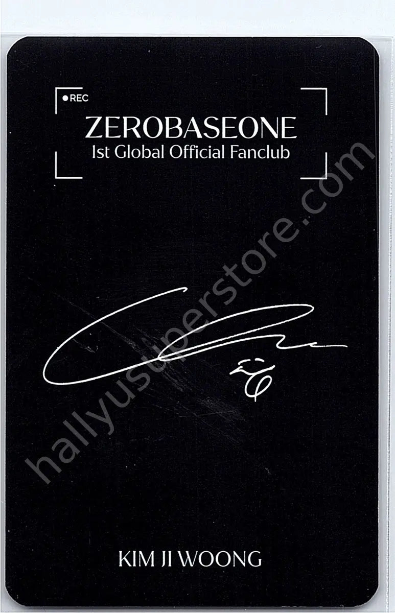 ZEROBASEONE - Jiwoong - 1st Global Official Fanclub