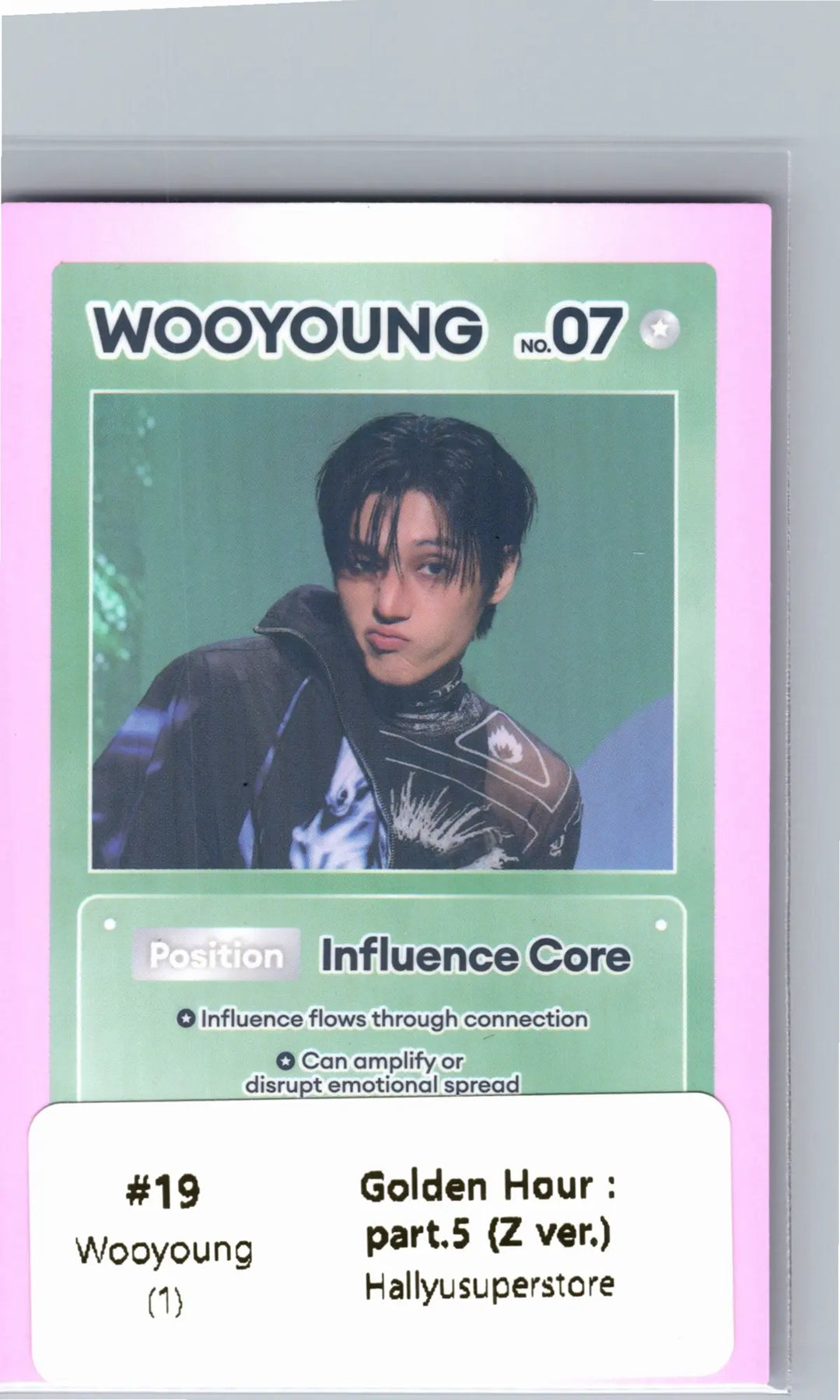 ATEEZ "GOLDEN HOUR : Part.5" - Official Photocard (Z ver.) [26.06.26]