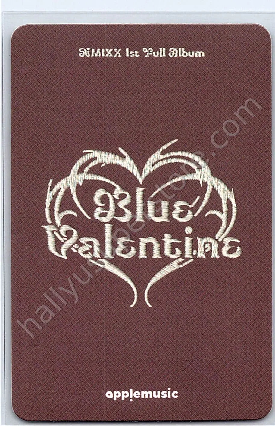 NMIXX - Kyujin - Blue Valentine apple music pob (pre-order benefit)