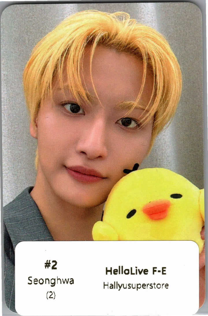 ATEEZ "GOLDEN HOUR : Part.5" - Hellolive Fansign Event Photocard (DIGIPACK Ver.) [26.07.22]