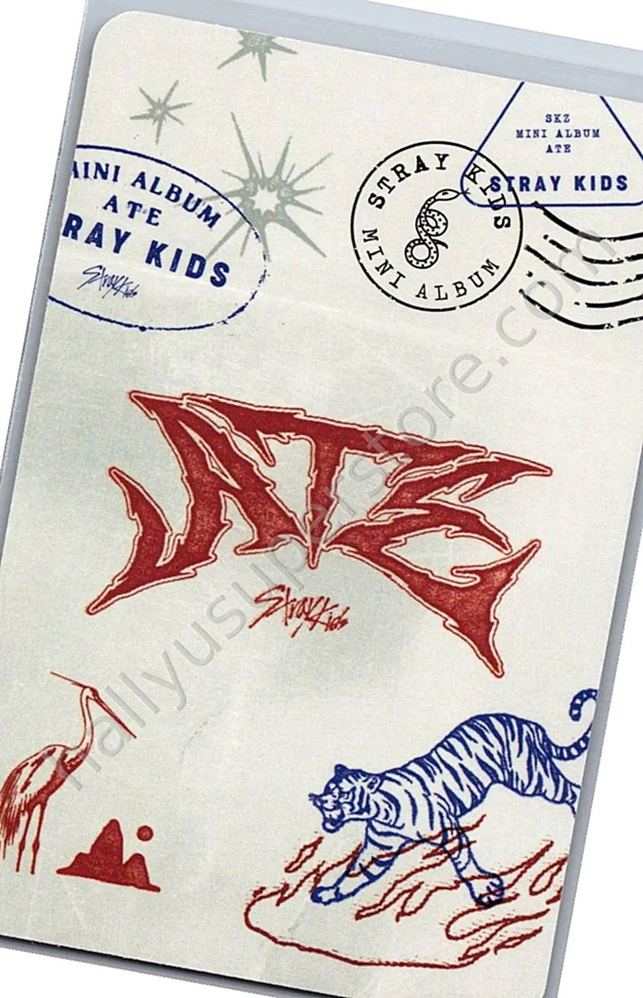 Stray Kids - Bang Chan - ATE album photocard first press only letter version