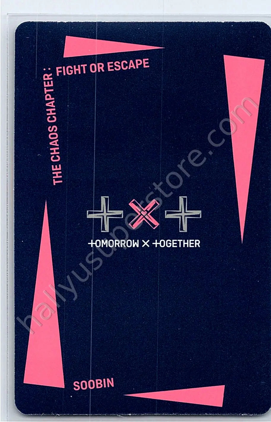 TOMORROW X TOGETHER - Soobin - The Chaos Chapter: Fight or Escape album photocard escape version