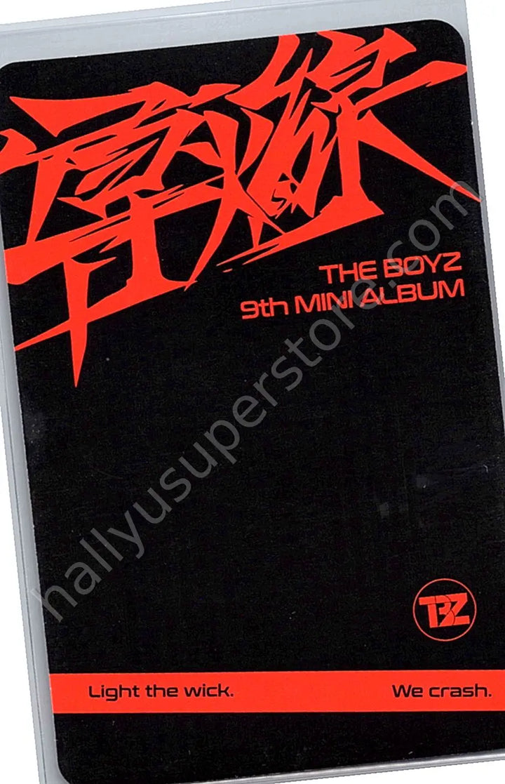 THE BOYZ - Kevin - Trigger album photocard non-random platform version riot version