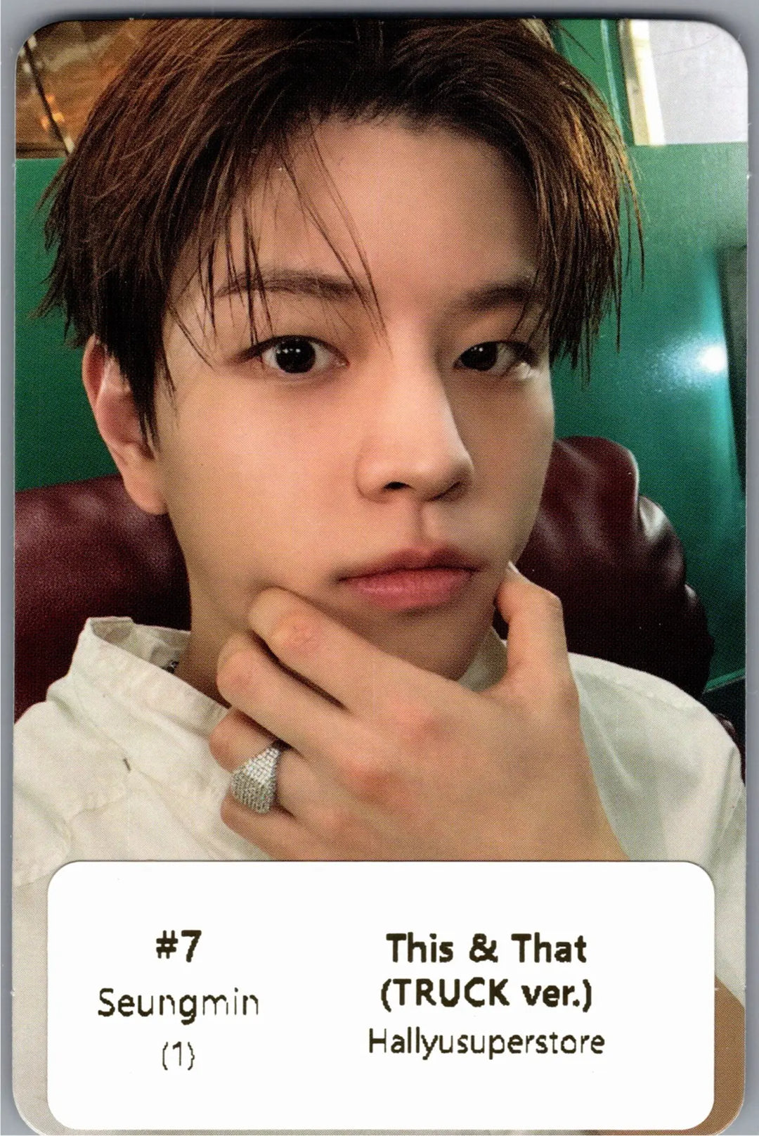 Stray Kids "THIS &amp; THAT" - Official Photocard (TRUCK Ver.) [26.08.10]