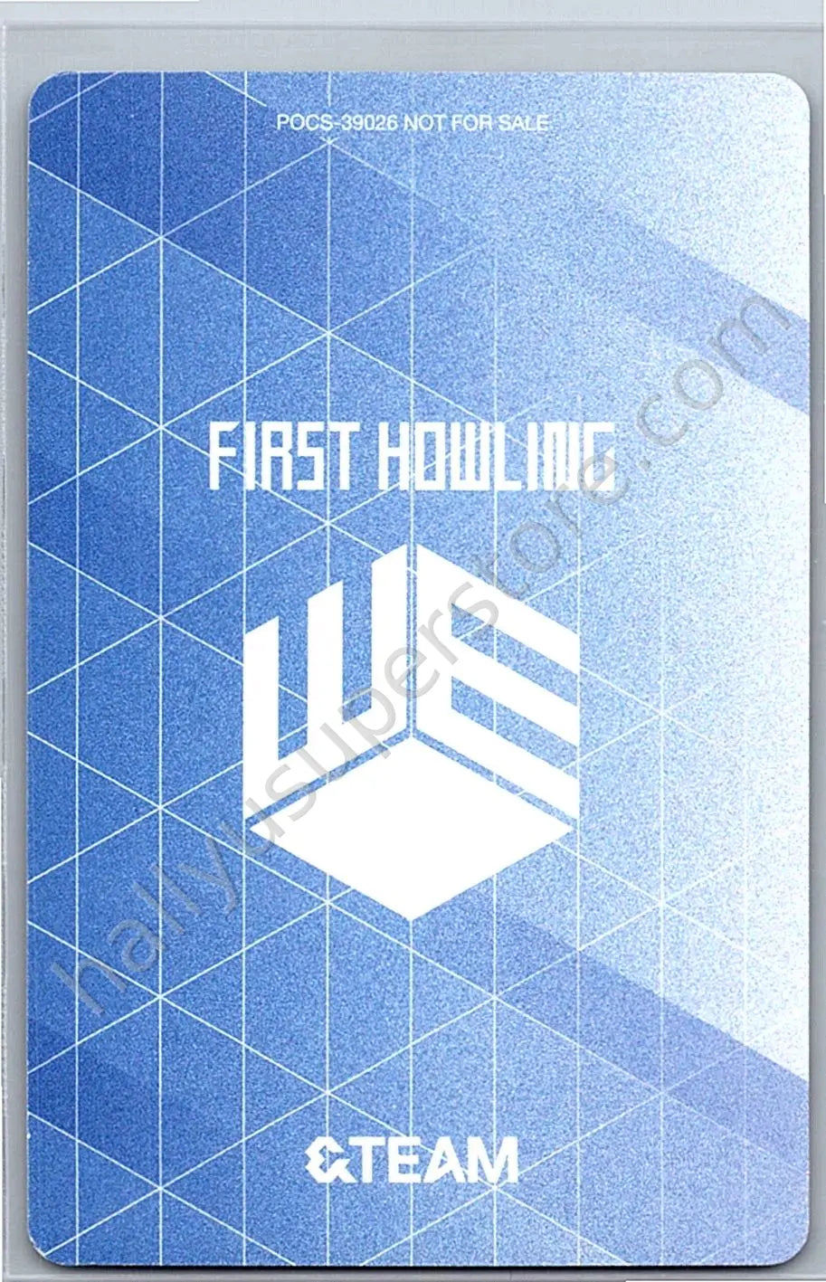 &amp;TEAM - Yuma - First Howling : WE EP album photocard standard version